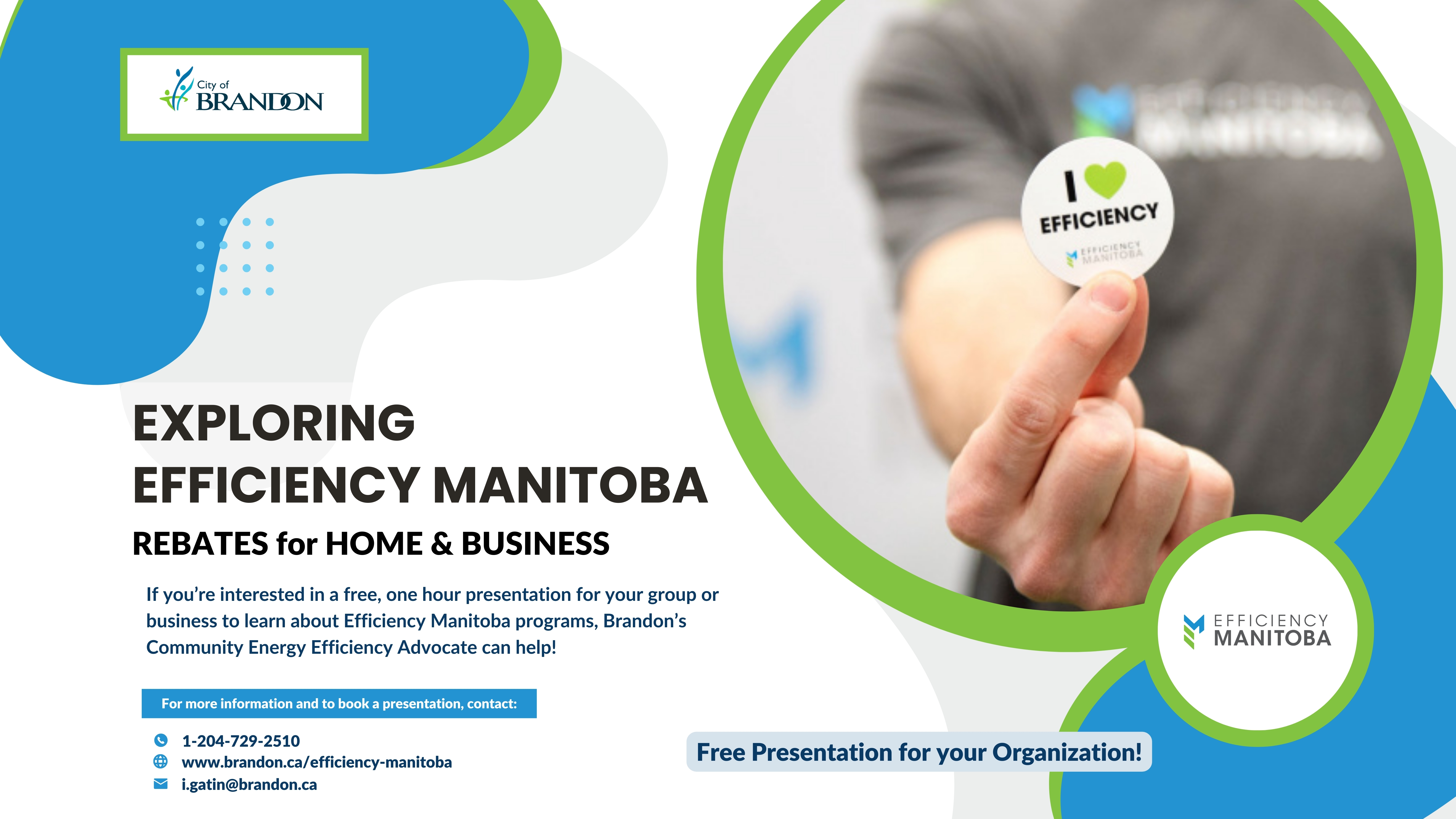 Airport Digital Screen Efficiency Manitoba Presentation 1920 x 1080 px