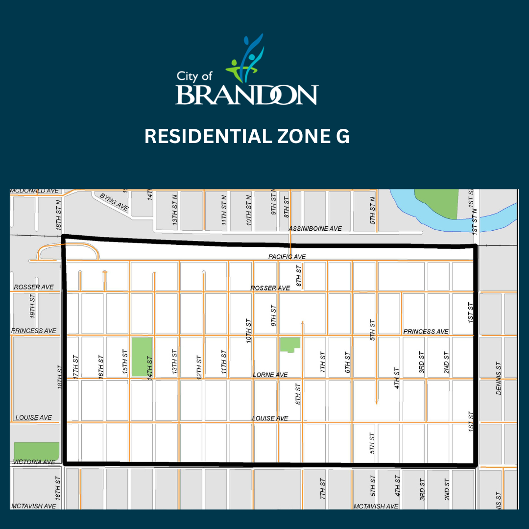 Map of Residential Zone G