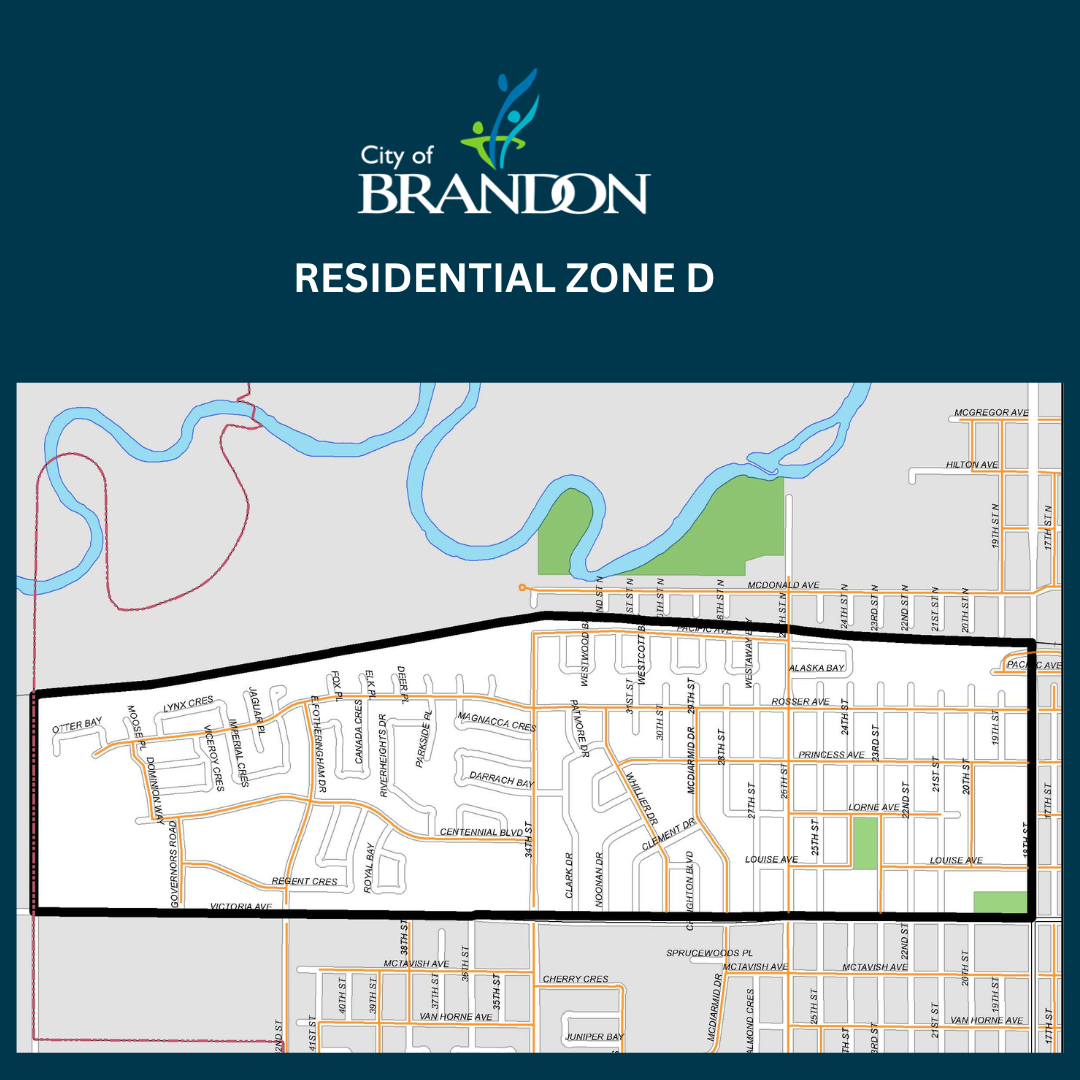 Map of Residential Zone D