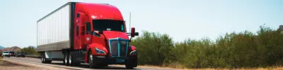 Semi Truck on a highway