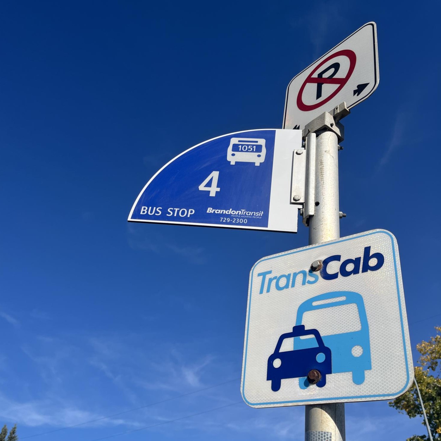 Photo of Transit TransCab sign