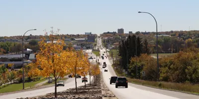 traffic along 18th Street